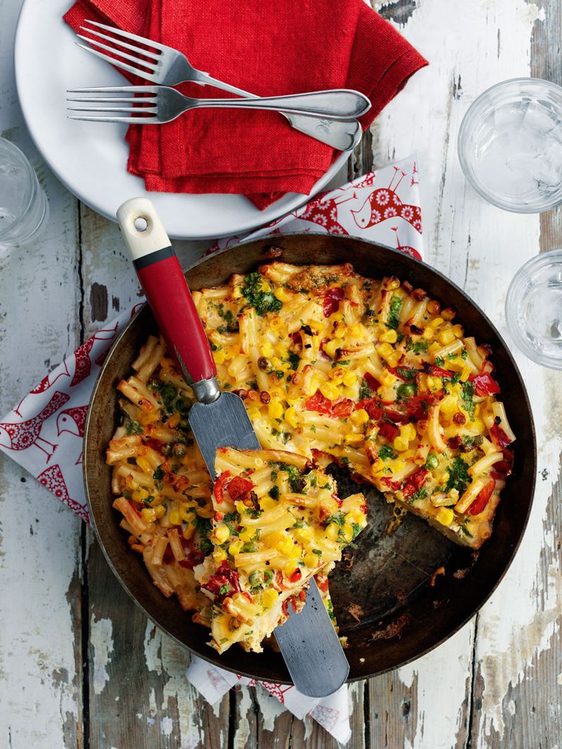 Baked vegetable frittata